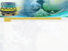 Tablet Screenshot of bogotaikido.com